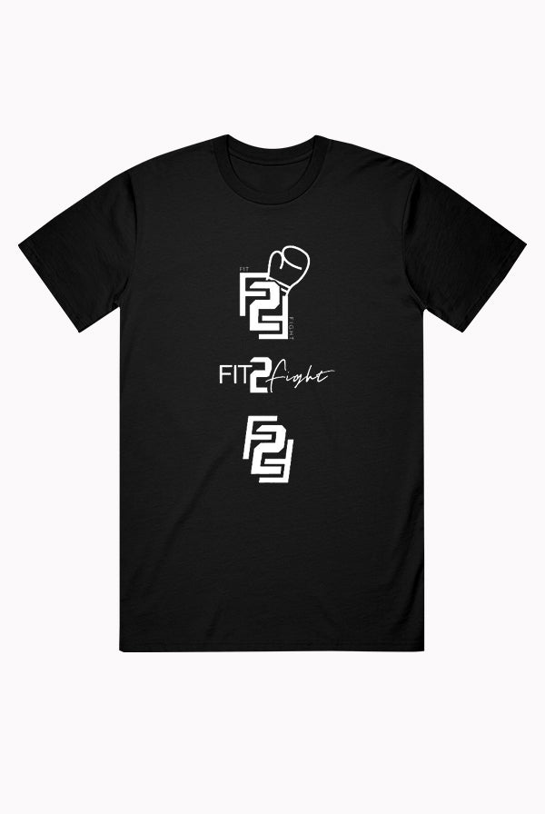 Fit 2 Fight Tee (Black)